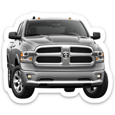 Grey 2016 ram 1500 sticker