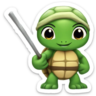 Teenage mutant nija turtle sticker