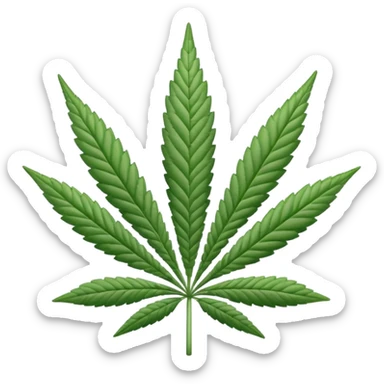 white color marijuana, no color sticker