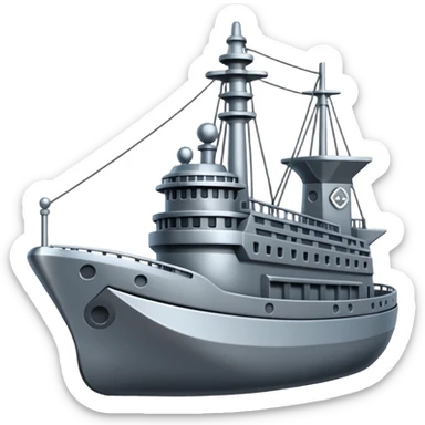 COORDINATES SHIP sticker