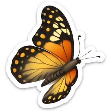 Butterfly sticker