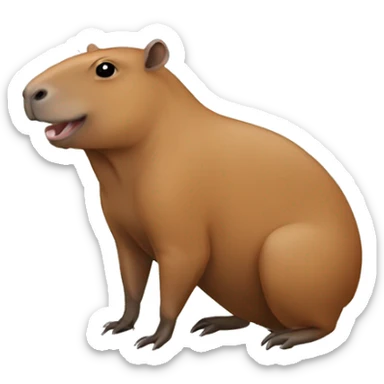 Capibara  sticker