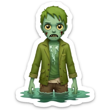 Zombie  ponda  sticker