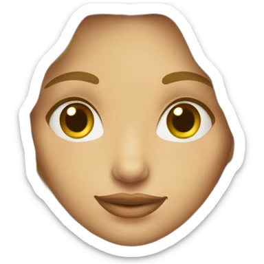 gypsy blond long hair girl sticker