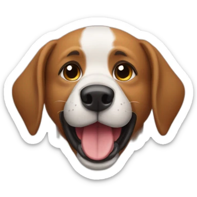 perro futbolista sticker