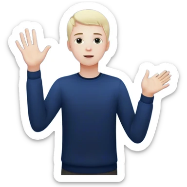 A young man in a vast, dark starry universe, surrounded by floating particles of light space. Each particle represents his personal universe. He reaches out, touching one, knowing that everything he does stays in this space forever. universe around him sticker