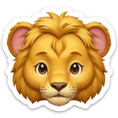 lion king disney sticker