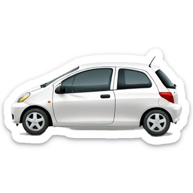 Toyota Yaris 2003 sticker