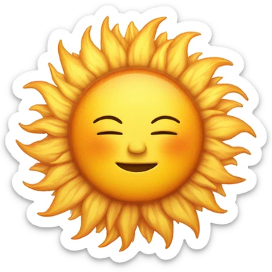 sun sticker