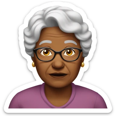 Grandma poor decisions sticker