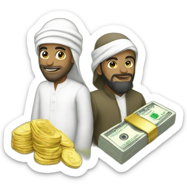 islam and money sticker