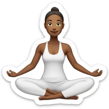 yoga toda sticker