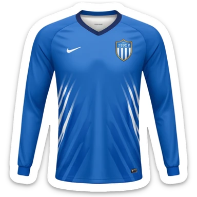 a long sleeve soccer jersey sticker