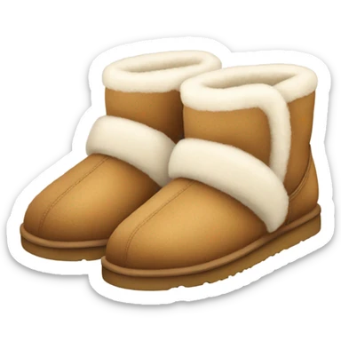 ugg slippers sticker