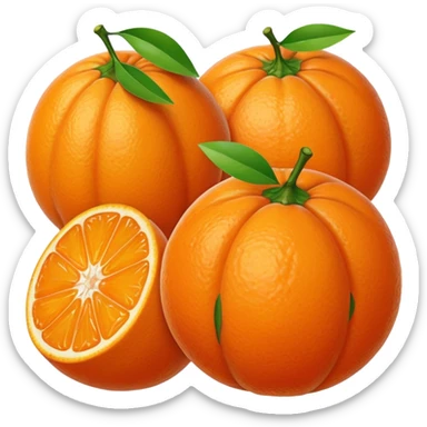mandarin sticker