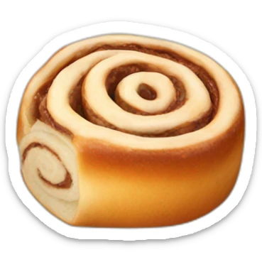 Cinnabon roll sticker