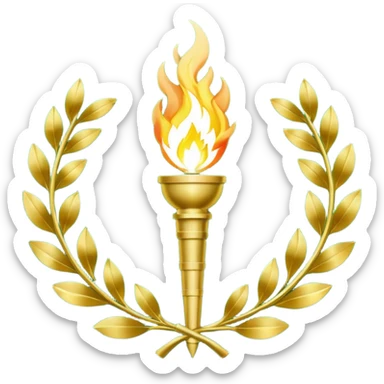 
Laurel Wreaths
Torch Relays
Stadium Flags sticker