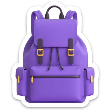 purple backpack from Dora the Explorer sticker