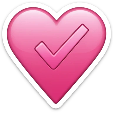 check mark pink анимированные sticker