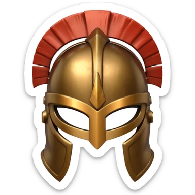 spartan helmet sticker