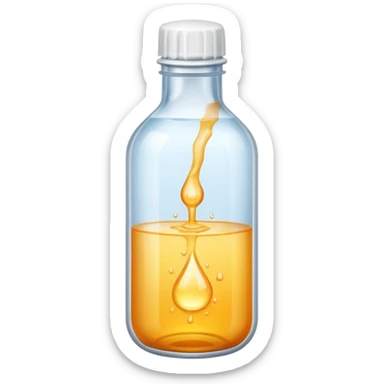 bleach chemical product sticker