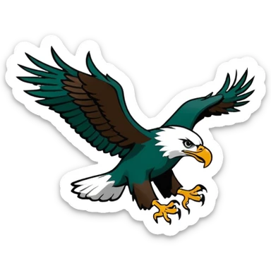 Philidelphia Eagles Logo sticker