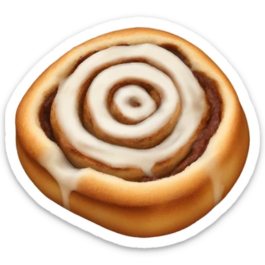 Cinnamon roll sticker