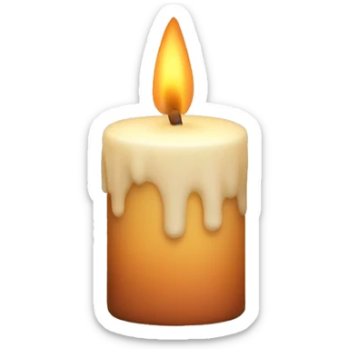 Candle sticker