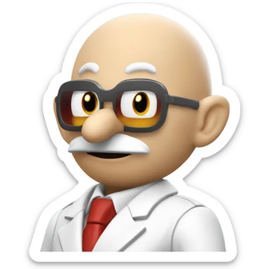 Dr. Eggman sonic the hedgehog ￼ sticker