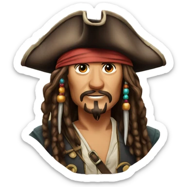 Jack Sparrow  sticker