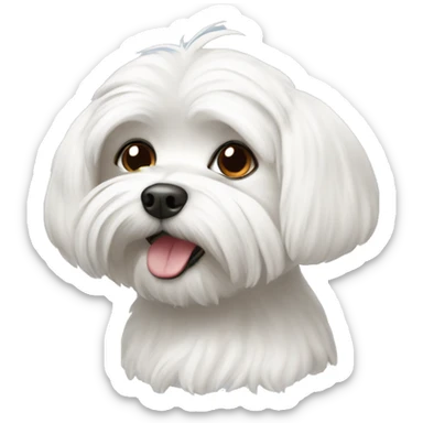 maltese  sticker