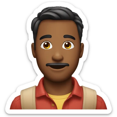 Homme amoureux sticker