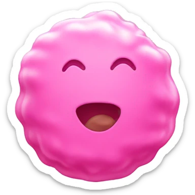 Candy’s pink sticker