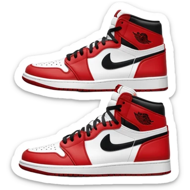 Air Jordan 1 high Chicago  sticker