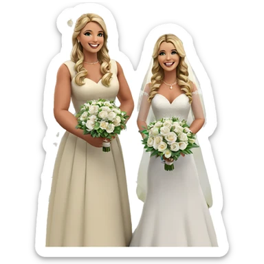 outdoor wedding celebration smiles sticker