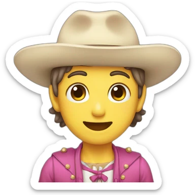 Kawaii concistador sticker