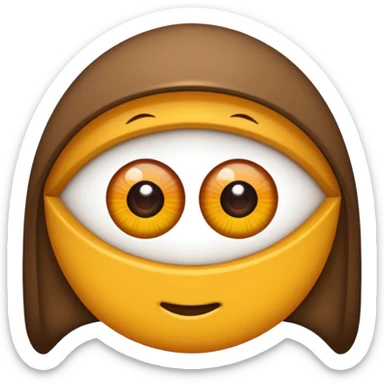 fai un emoji ti tengo di occhio sticker