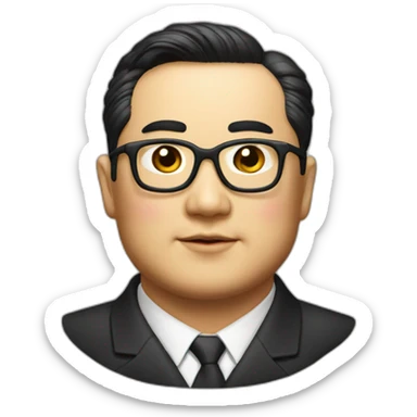 Kim il sung sticker