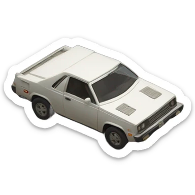 cars on sea ​​of ​​tranquility in moon  sticker