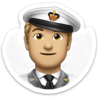 Trompette macron sticker