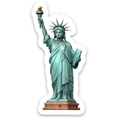 Statue of Liberty sticker