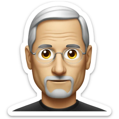 steve jobs if he was alive today sticker