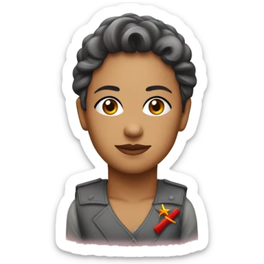 Communist lesbian sticker