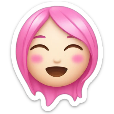 pink cute kawaii minimalist website  saying "MODE" sticker