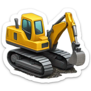 coin-with-excavator-inside sticker