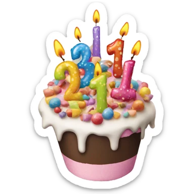 Happy birthday  sticker