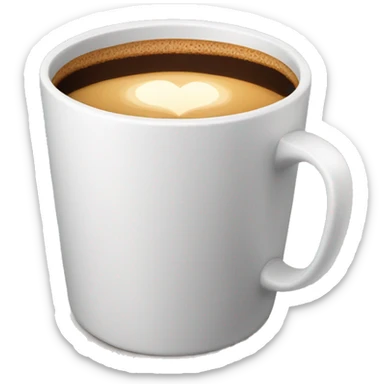 maxi cup of coffee  sticker