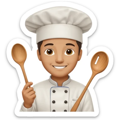 cook man sticker
