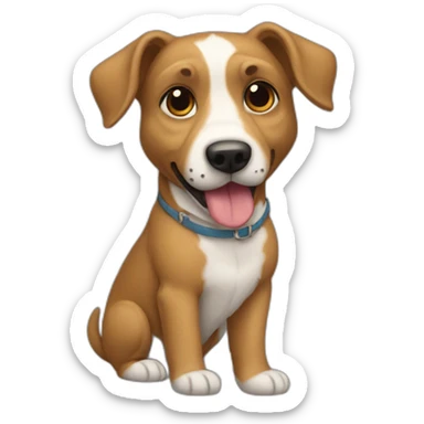 Perro de la calle sticker