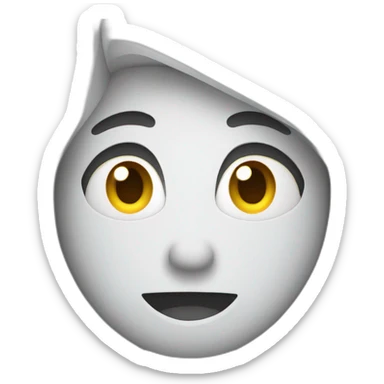 iphone screen with incoming call sticker